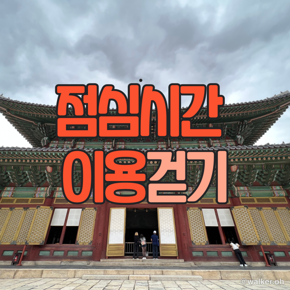 점심시간 걷기