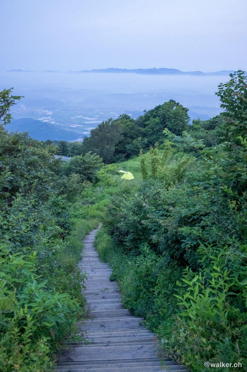 수도권 서부 접근성 좋은 백패킹장소 파주 파평산 백패킹