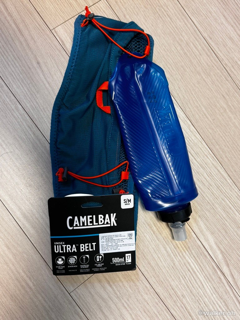 러닝 벨트 휴대폰 차키 물병 포함 카멜백 울트라 벨트  camelbak ultra belt