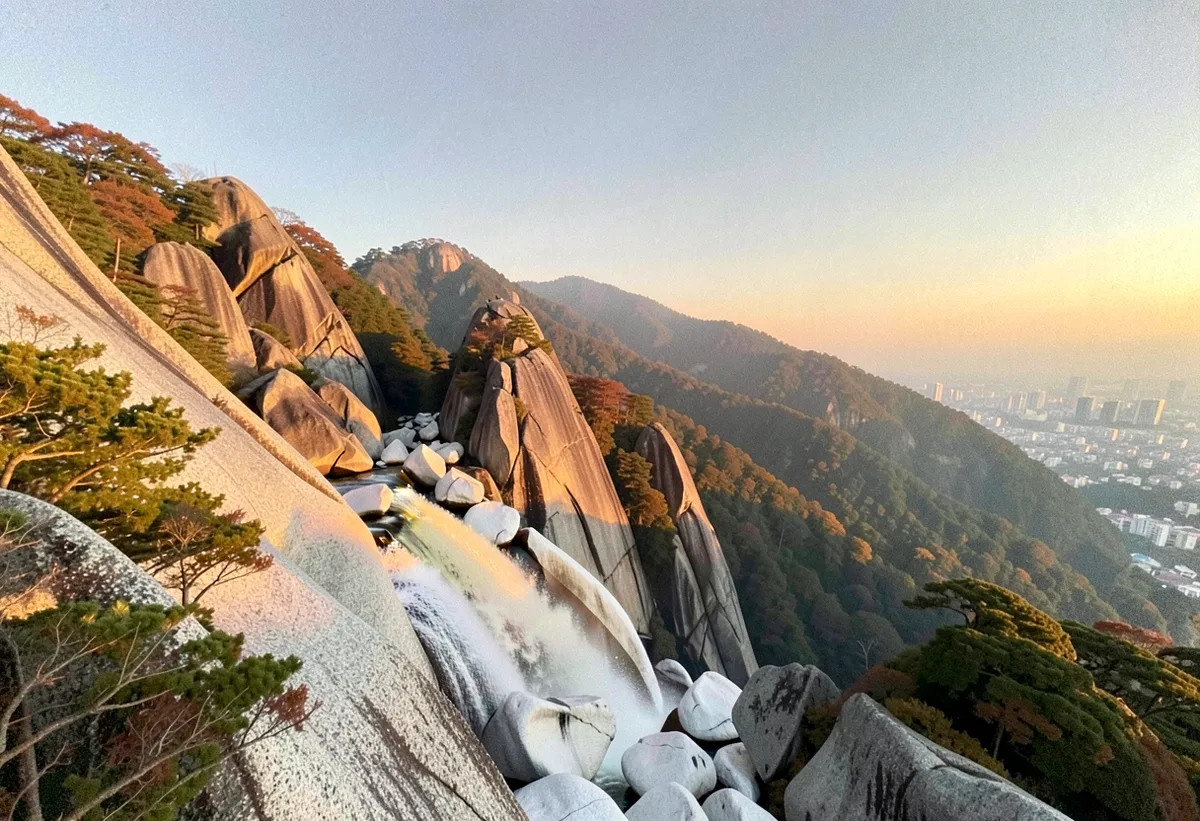 The Sawtooth Palbong Ridge and the Crags of Yeonjudae: Gwanaksan, Seoul
